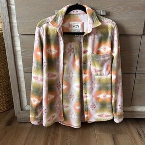 Billabongg forge fleece Aztec shacket